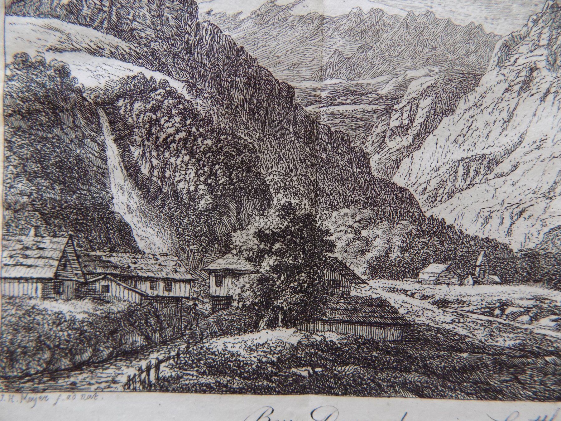 Gravures: Dorrenhaus bei Linthal – D'occasion à Risch par Rischli15 5