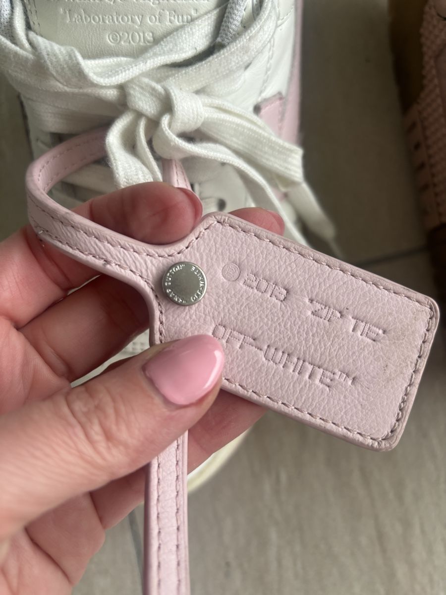 Off-White Damenschuhe: Off-White Sneaker Gr. 37 Rosa Weiss Schuhe Damenschuhe – Gebraucht aus Augst BL von fine-art 4