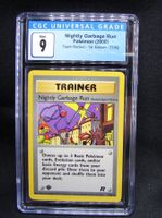 Pokemon Nightly Garbage Run - 1st Edition - CGC 9 Mint  /219