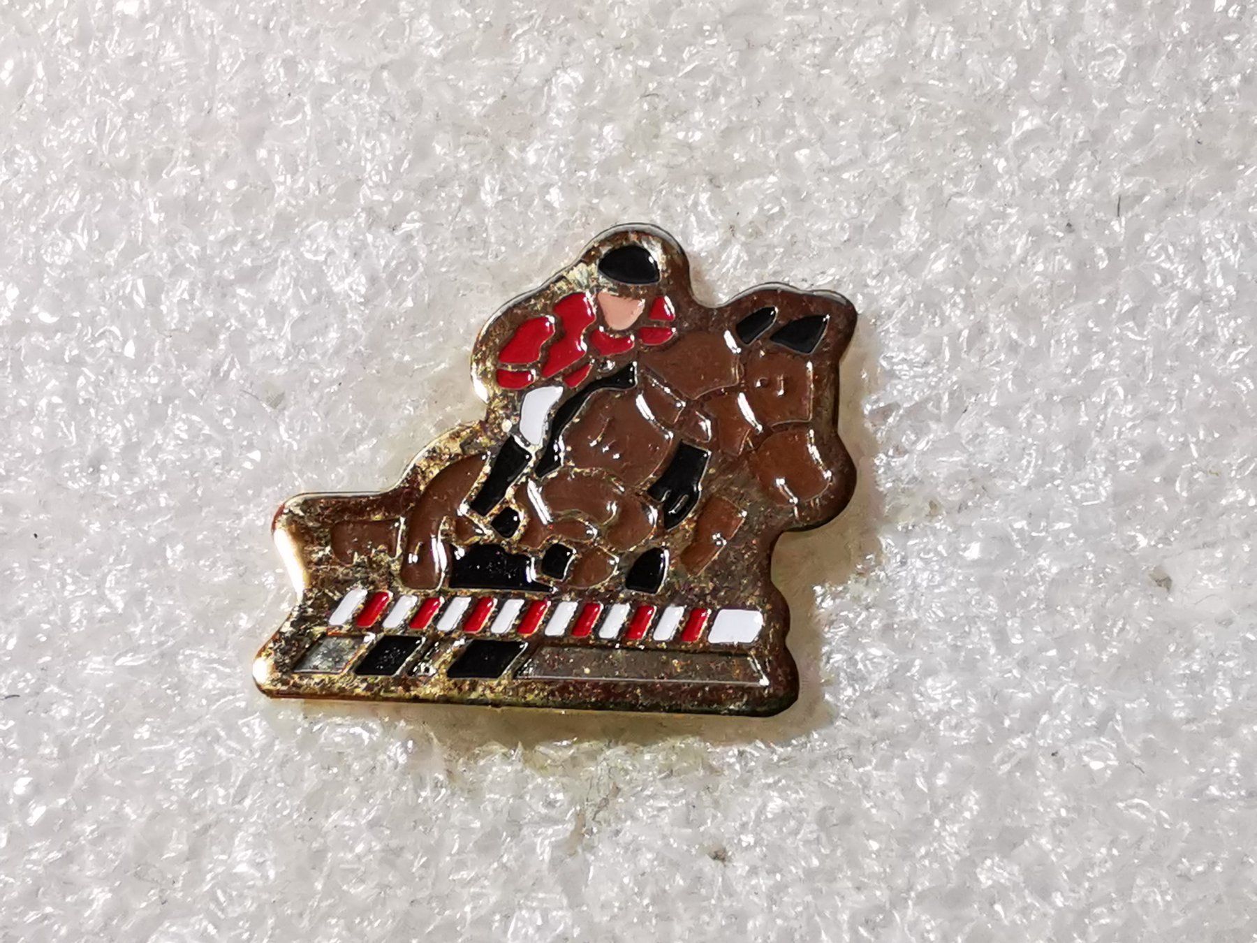 Placchette & Badge: Ansteckpin 68: Reiter – Usato da Oppligen venduto da Pin-Fall-Shop
