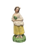 Miniatur aus Keramik - Frauenfigur - 6 cm gross