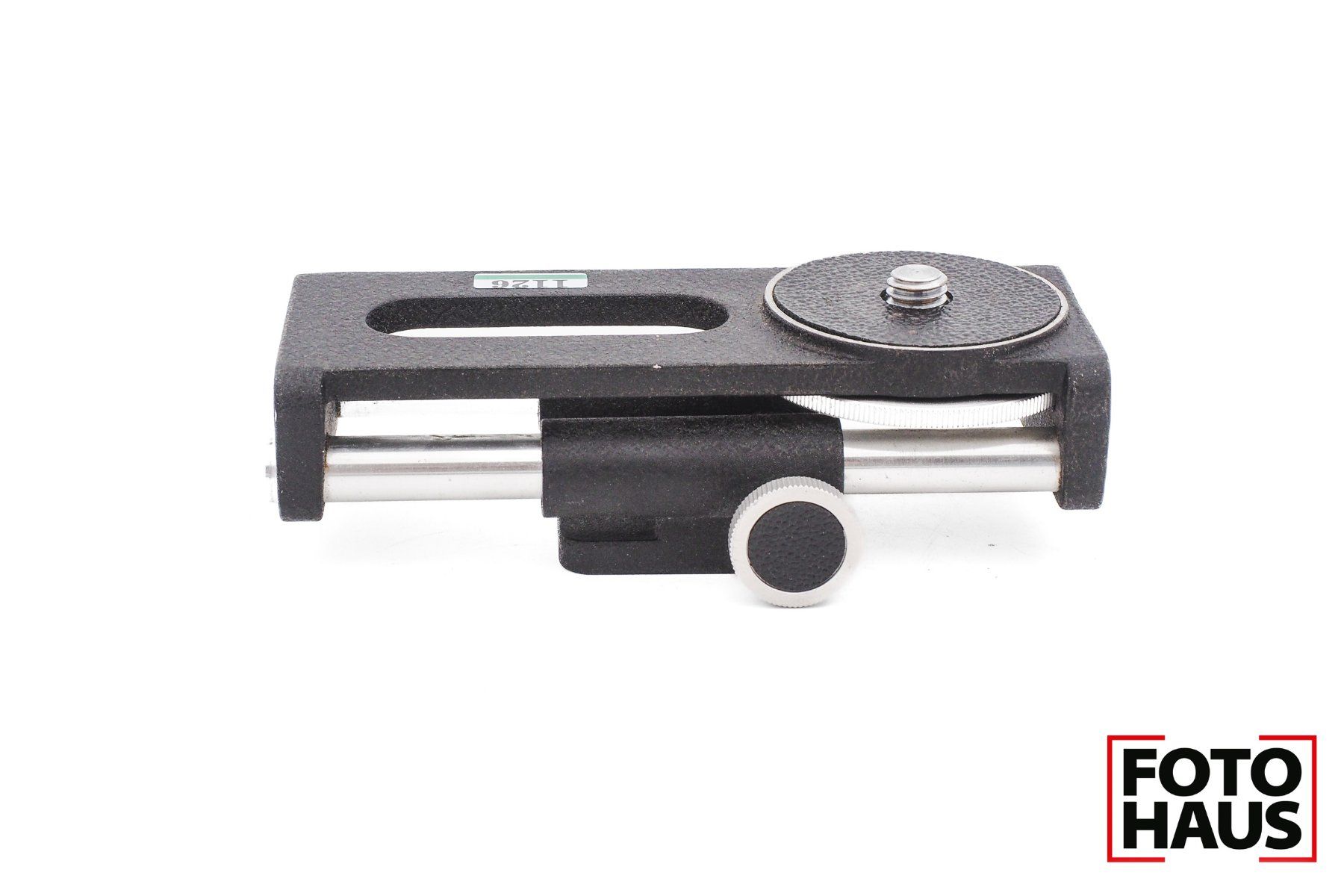 Novoflex Supporti a parete: Novoflex Slider Stativaufsatz 3/8'' 1126 – Usato da Basel venduto da FotohausBasel 3