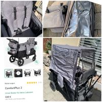 Elvent ComfortPlus 2 Bollerwagen – 2 Plätze, Sonnendach