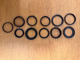 Filter- Adapterringe (Step-Up/Down/Extender), diverse mm