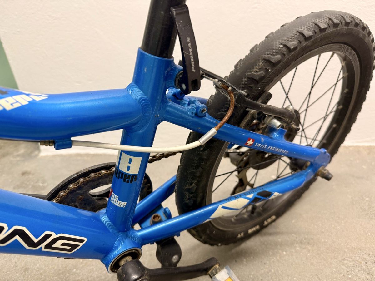 Velos: Kindervelo blau 18 Zoll – Gebraucht aus Biel/Bienne von do__q8td 3