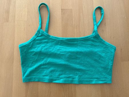 Sommer Crop Top Grün - Grösse S