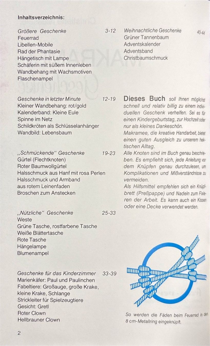 Bücher: Makramee Geschenke – Neu (gemäss Beschreibung) aus Sarnen von Livres 2