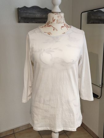 Chicoree T-Shirt 3/4 Arm Weiss Grösse XL, gute Zustand