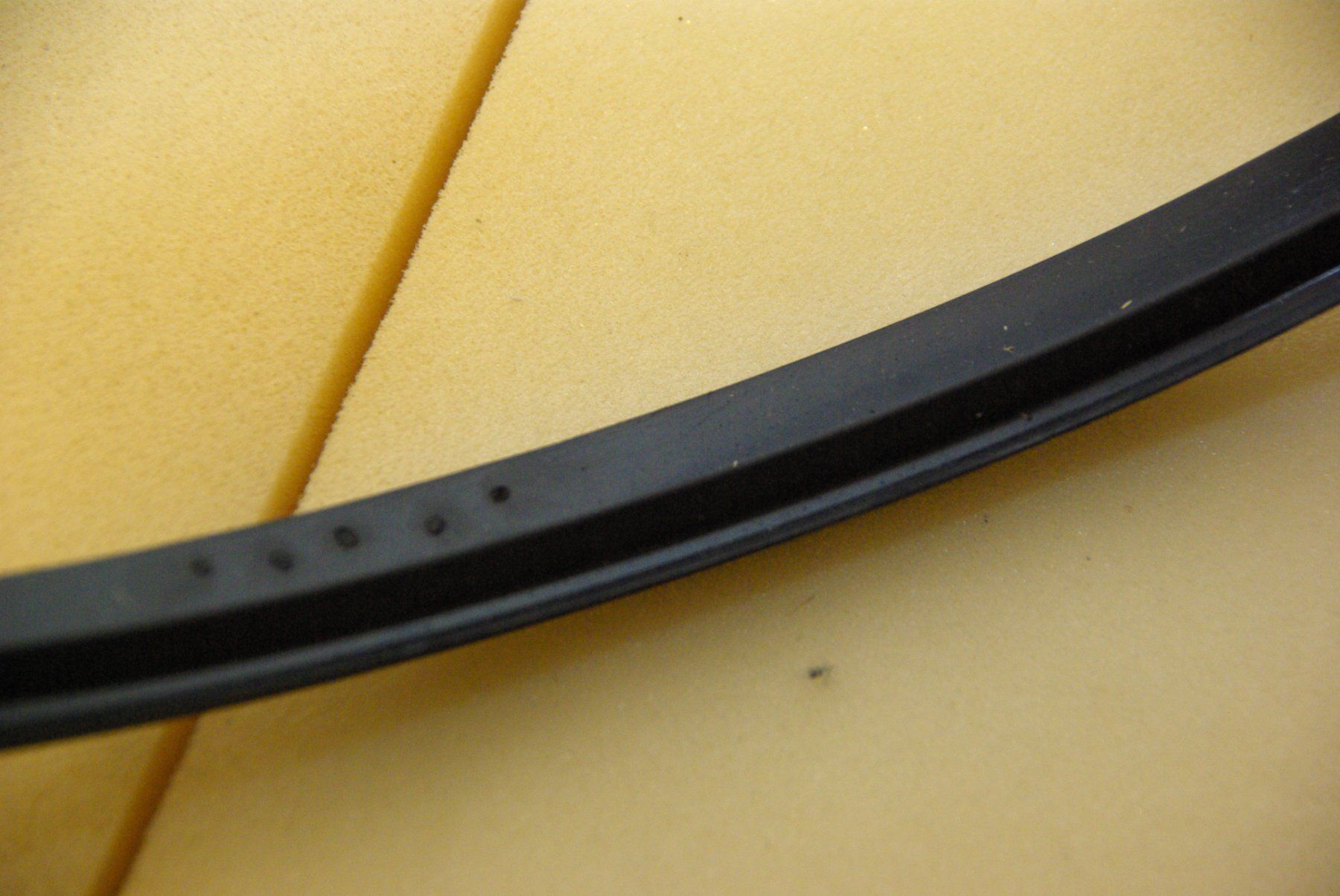 Sanitari: Gummidichtung D: ca. 340mm, schwarz – Nuovo (secondo la descrizione) da Herisau venduto da Cevianer1844 3