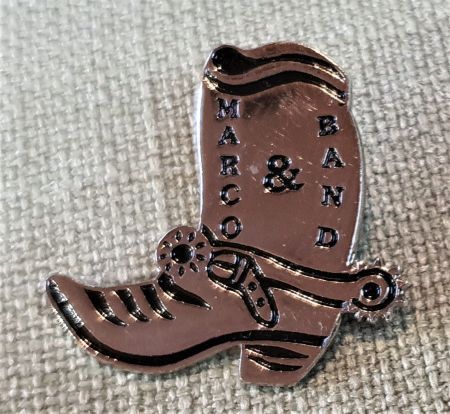 H988 - Pin Westernstiefel Marco & Band