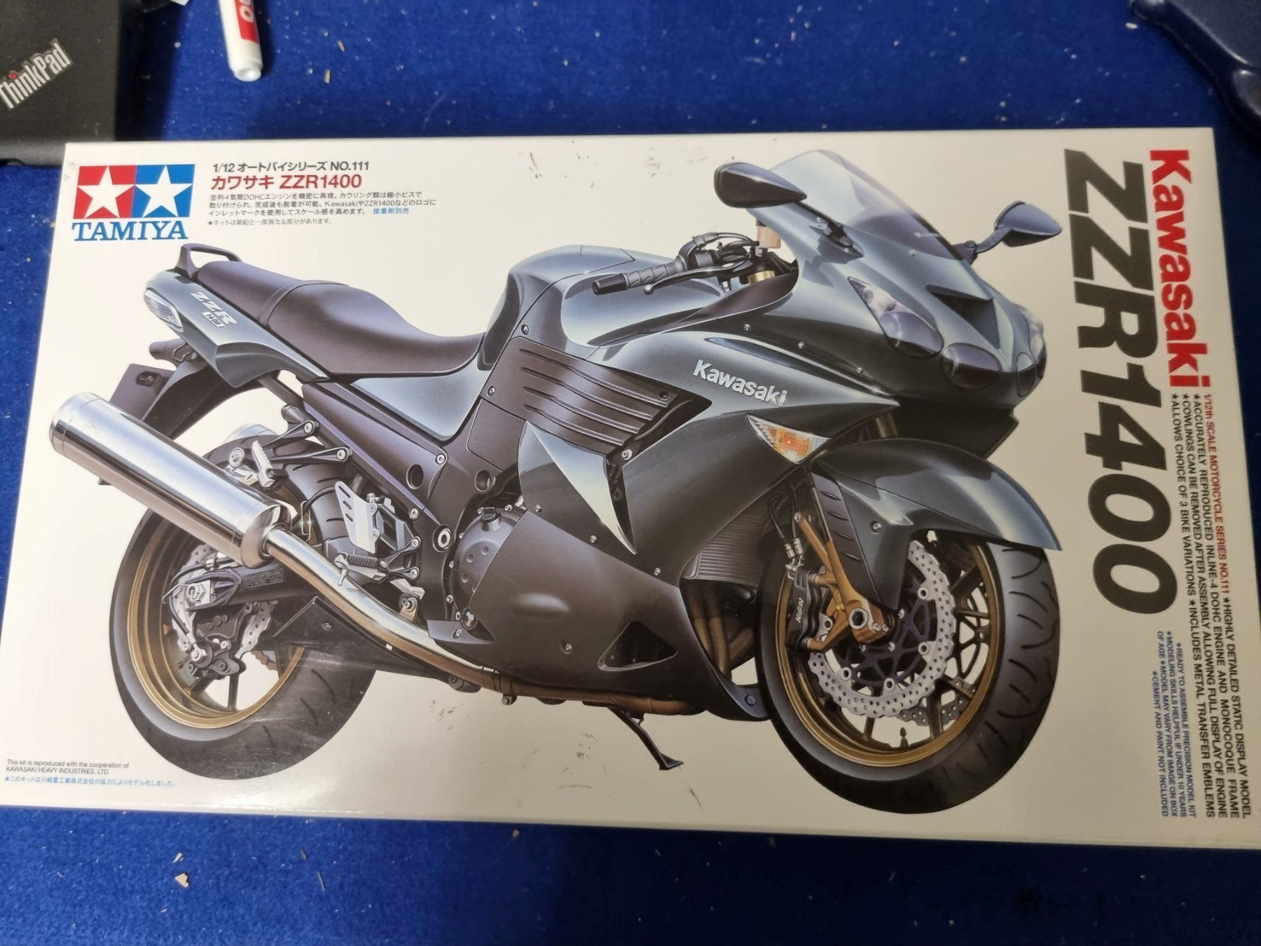 Tamiya Modellbausätze & Standmodelle: Kawasaki ZZR 1400 – Neu und originalverpackt aus Wettingen von Mmarb