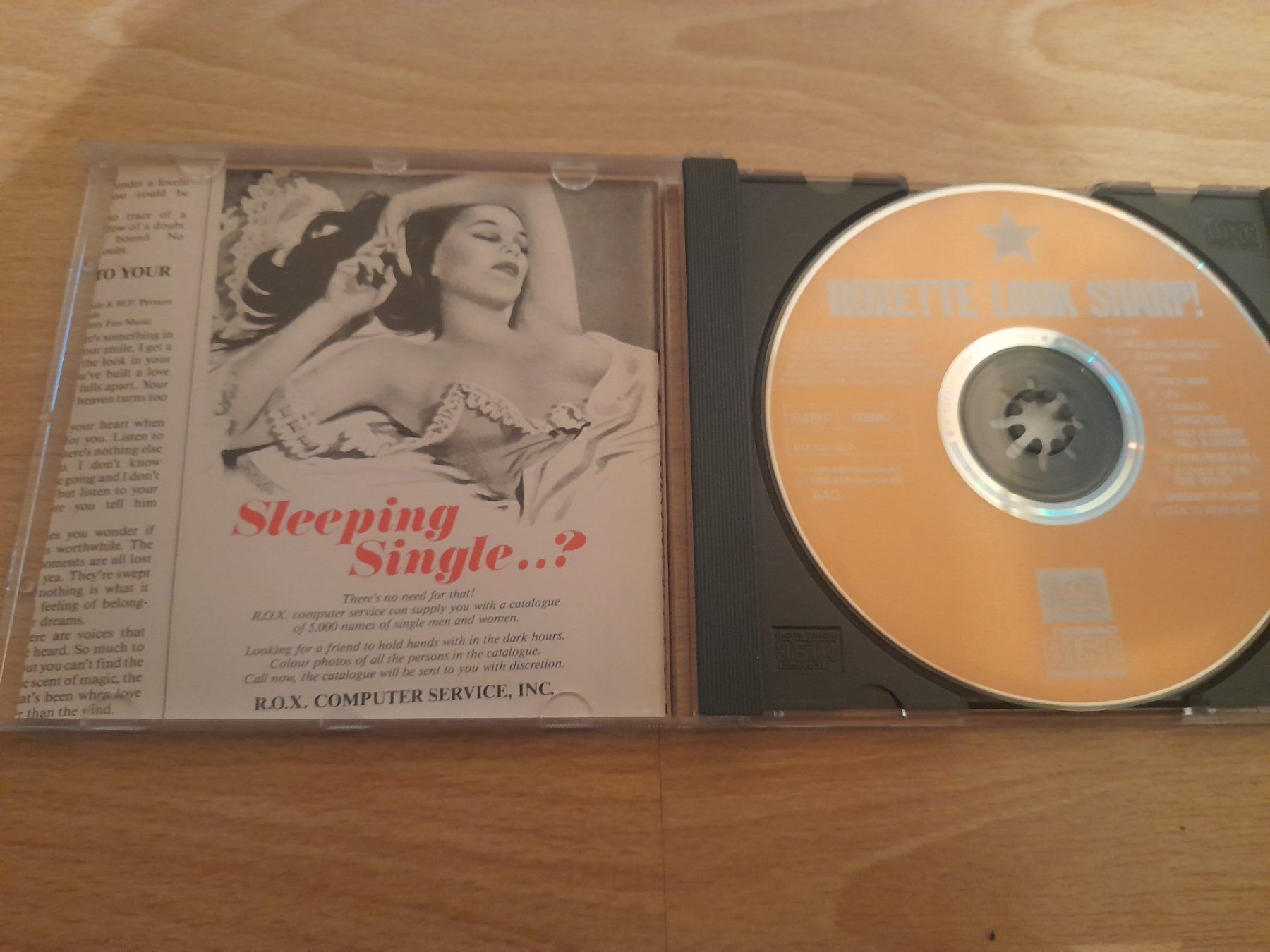 CD: CD Roxette - Look Sharp – Usato da Lustmühle venduto da chevi03 1