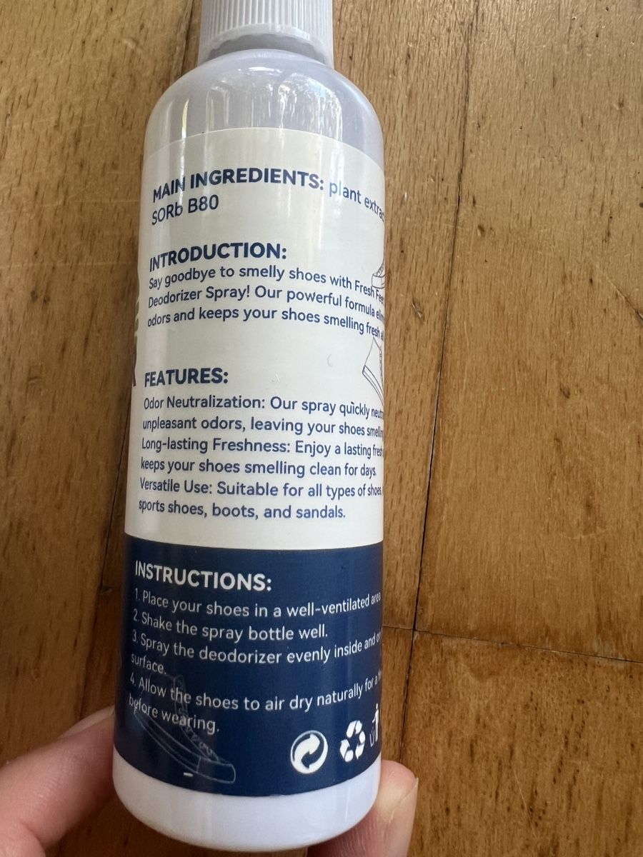 Produits d'entretien: Halldeli Shoe Deodorizer Spray 2 x 120ml ,neu – Neuf avec emballage d'origine à Wohlenschwil par SmokyAnnie 6