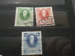 Liechtenstein Satz 1925, o
