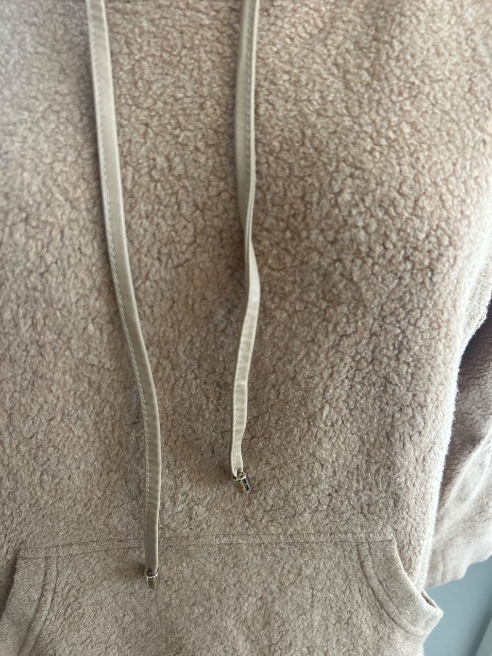Max Mara Maglioni & Felpe: Pullover mit Kapuze braun Teddyfell Optik gebraucht – Usato da Schaffhausen venduto da Casadenobile 1