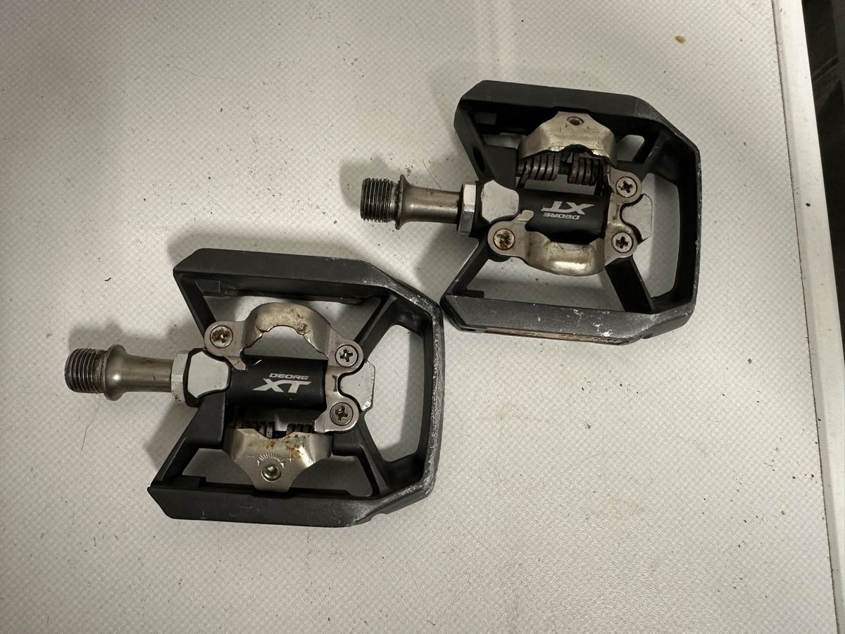 Shimano Pezzi di ricambio: AUKTION PEDALE XT ab 1.- – Usato da Quartino venduto da DiloUsato 1