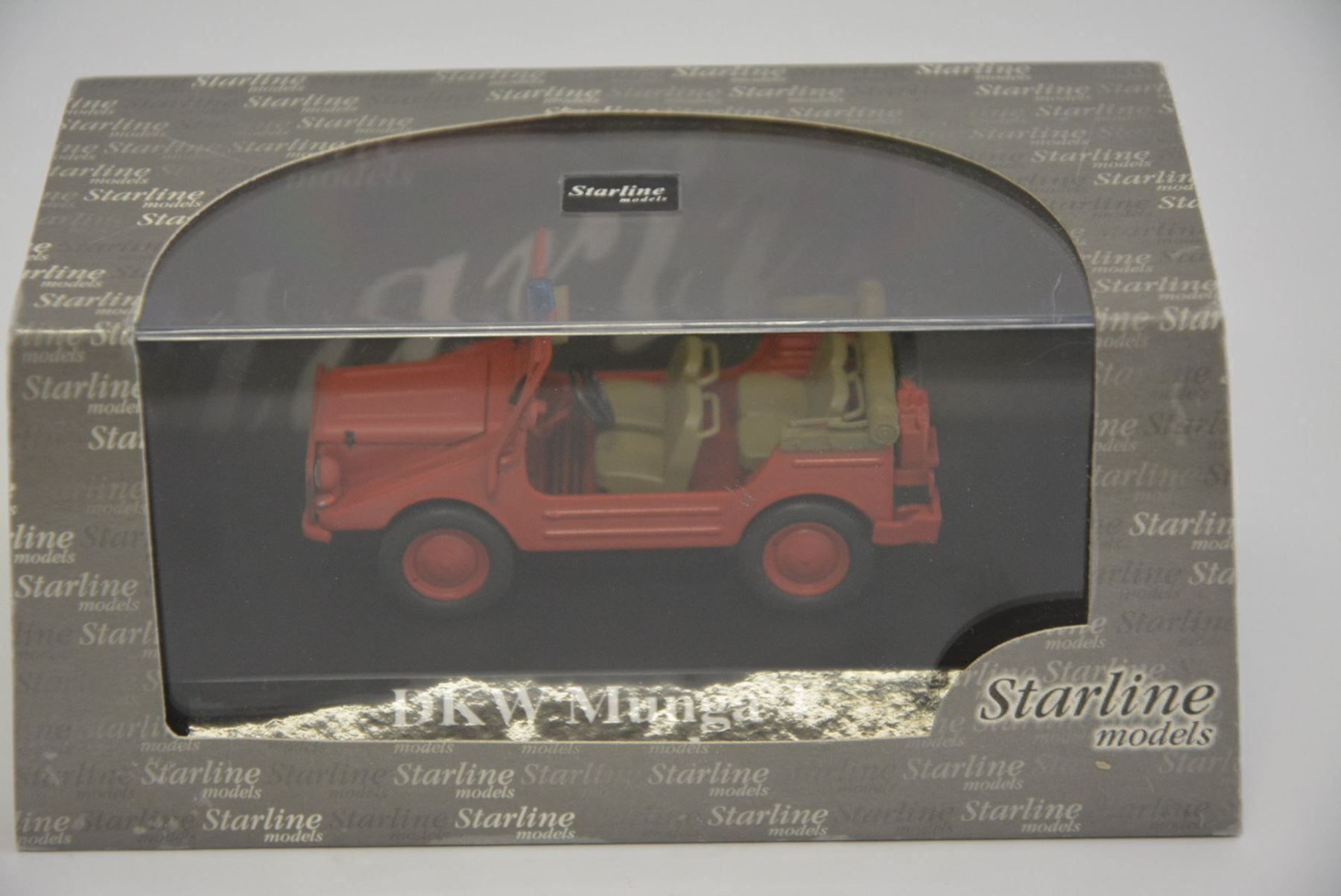 Modellini d'auto: DKW Munga 4 Feurwehr, Starline , 1:43 – Nuovo e nell'imballaggio originale da Goldach venduto da Feivel9