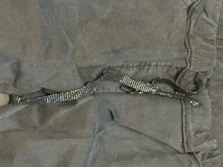Pantaloni: 7/8 Freizeit/Trainerhose schwarz L – Usato da Gommiswald venduto da Anika6 1