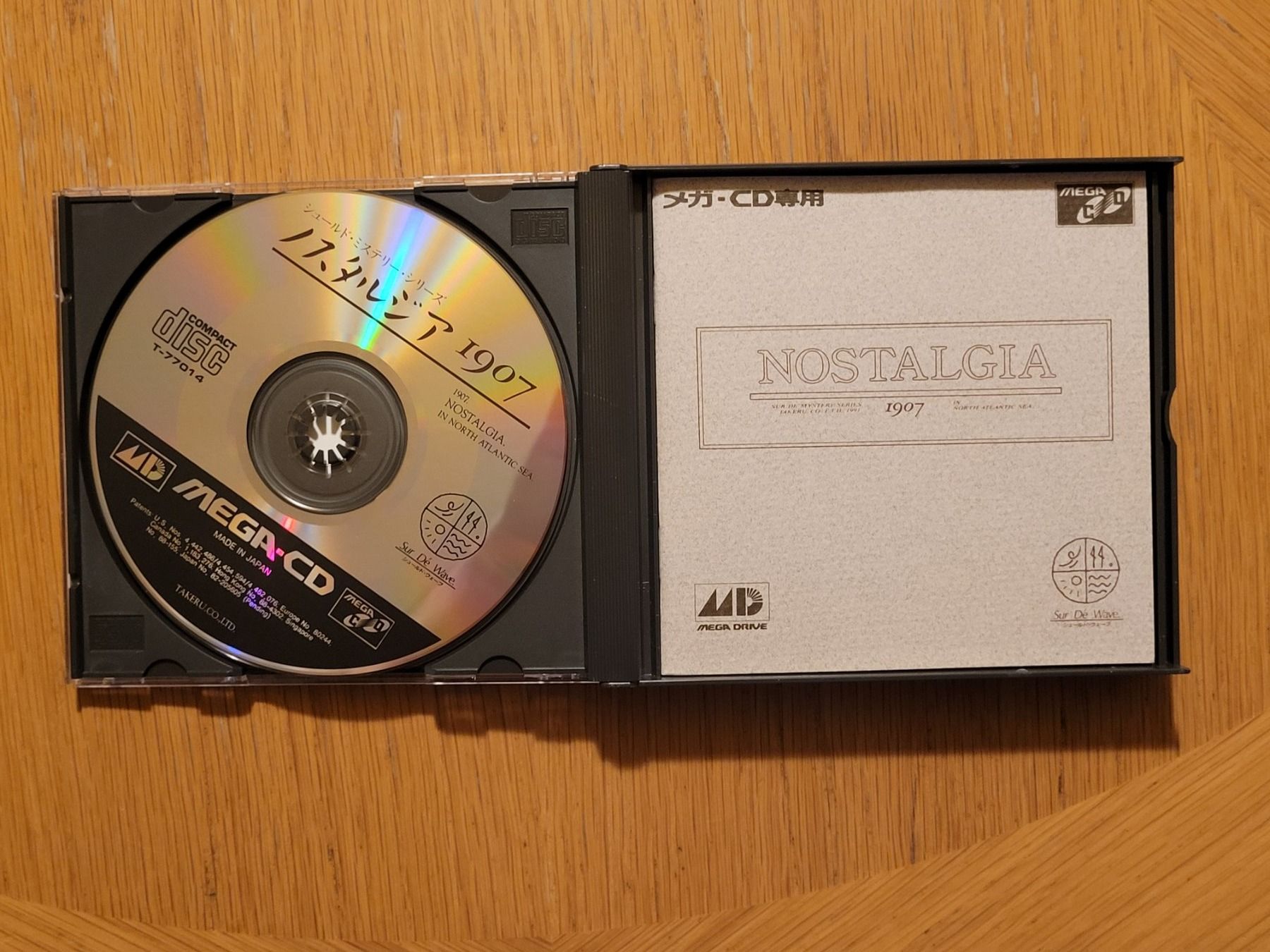 Sega Giochi: Nostalgia 1907 Sega Mega CD Japan – Usato da Münchenstein venduto da danytlaw 2