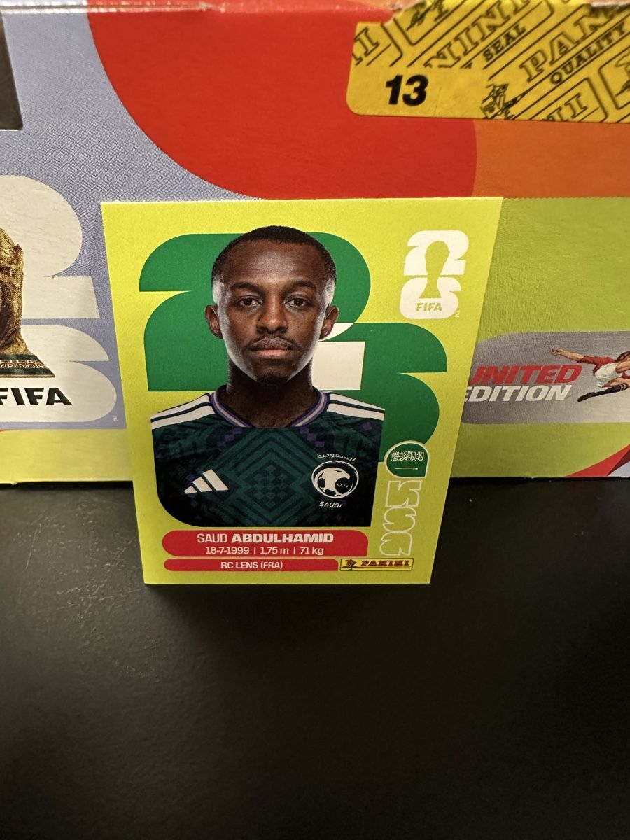 Panini Carte collezionabili: KSA 4 - Panini WM 2026  – Nuovo (secondo la descrizione) da Kreuzlingen venduto da Bes-GamingCollection