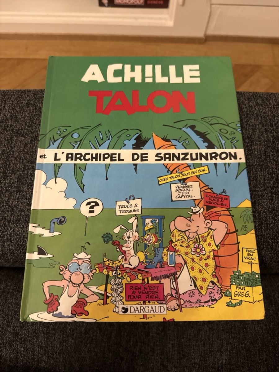 Fumetti: BD ACHILLE TALON - TOME 37 - ÉDITION ORIGINALE 1985 – Nuovo (secondo la descrizione) da Genève venduto da Emorejac