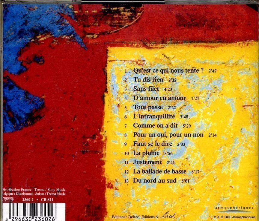 CD: Louise Attaque - Comme on a Dit – Usato da Unterbäch venduto da eqlut 1