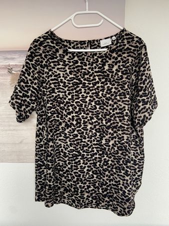ONLY Bluse Leo-Muster, Gr. 46