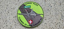 *** Spez Badge Autobahn Landung Bern mit klett ***