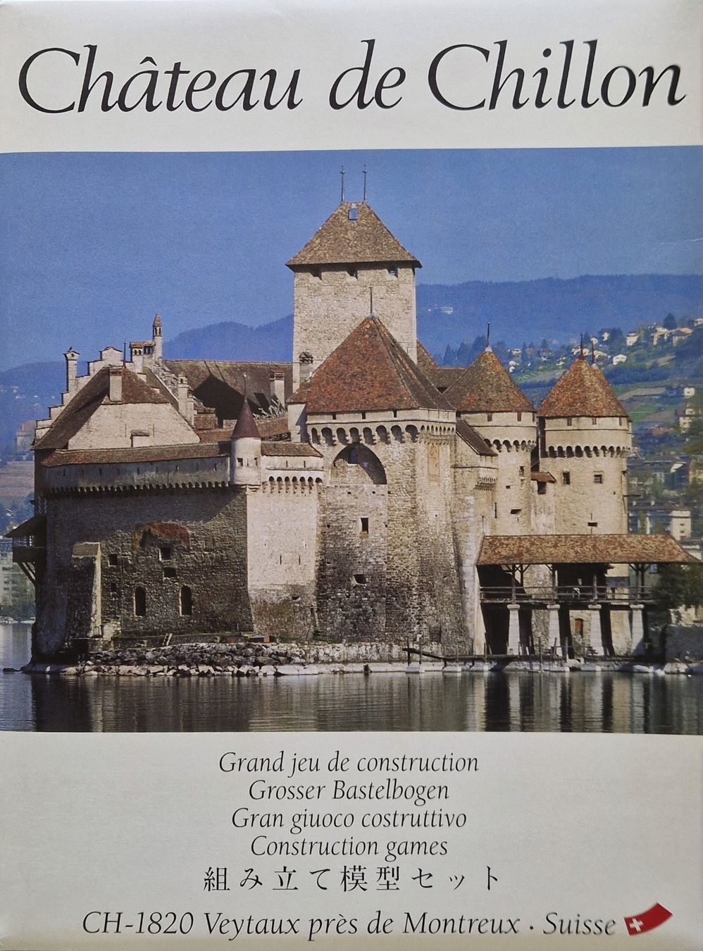 Kit bricolage: Bastelbogen Schloss Chillon – Nuovo e nell'imballaggio originale da Wallisellen venduto da romanf2010