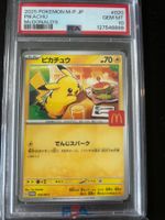 Carte Pokémon Pikachu McDonald's 2025 PSA 10