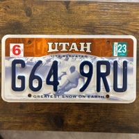 🇺🇸 U.S. Autoschild - Utah G64 9RU - ORIGINAL