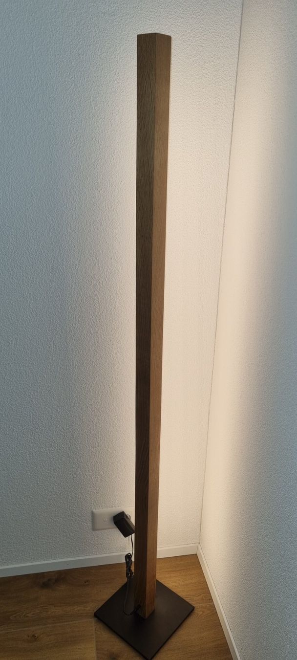 Lampade: Massiv Eichenholz-LED-Stehleuchte 160cm – Nuovo (secondo la descrizione) da Pfeffikon LU venduto da Andy1969 5