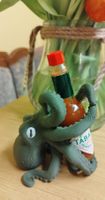Bordeaux Tabasco Holder - Olivgrün