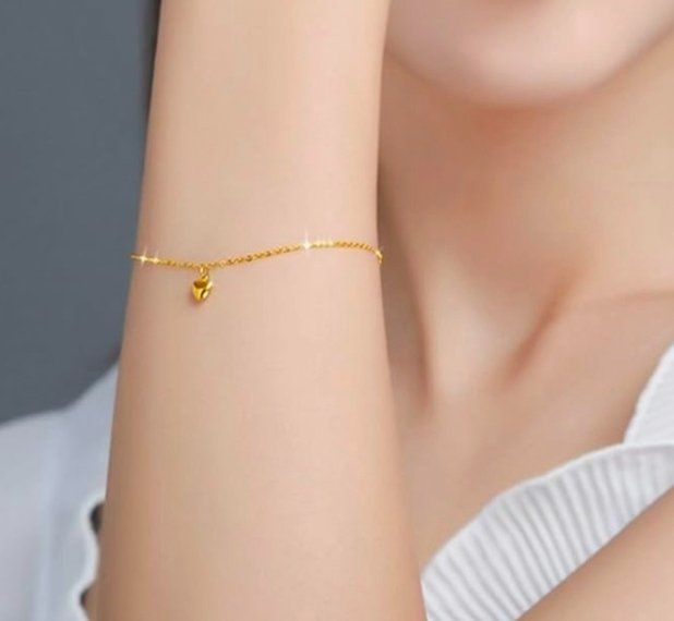 Bracciali & Braccialetti: Armband 18karat Echtgold oder Fusskette – Nuovo e nell'imballaggio originale da Hemmental venduto da Goldwelt2 2