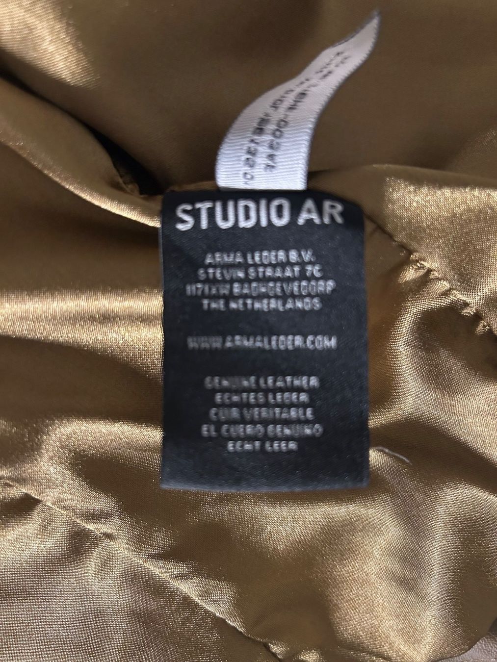 Jacken: Veste en Cuir souple Taille 36 - Marque Studio AR – Gebraucht aus Wollerau von Dolder23 4