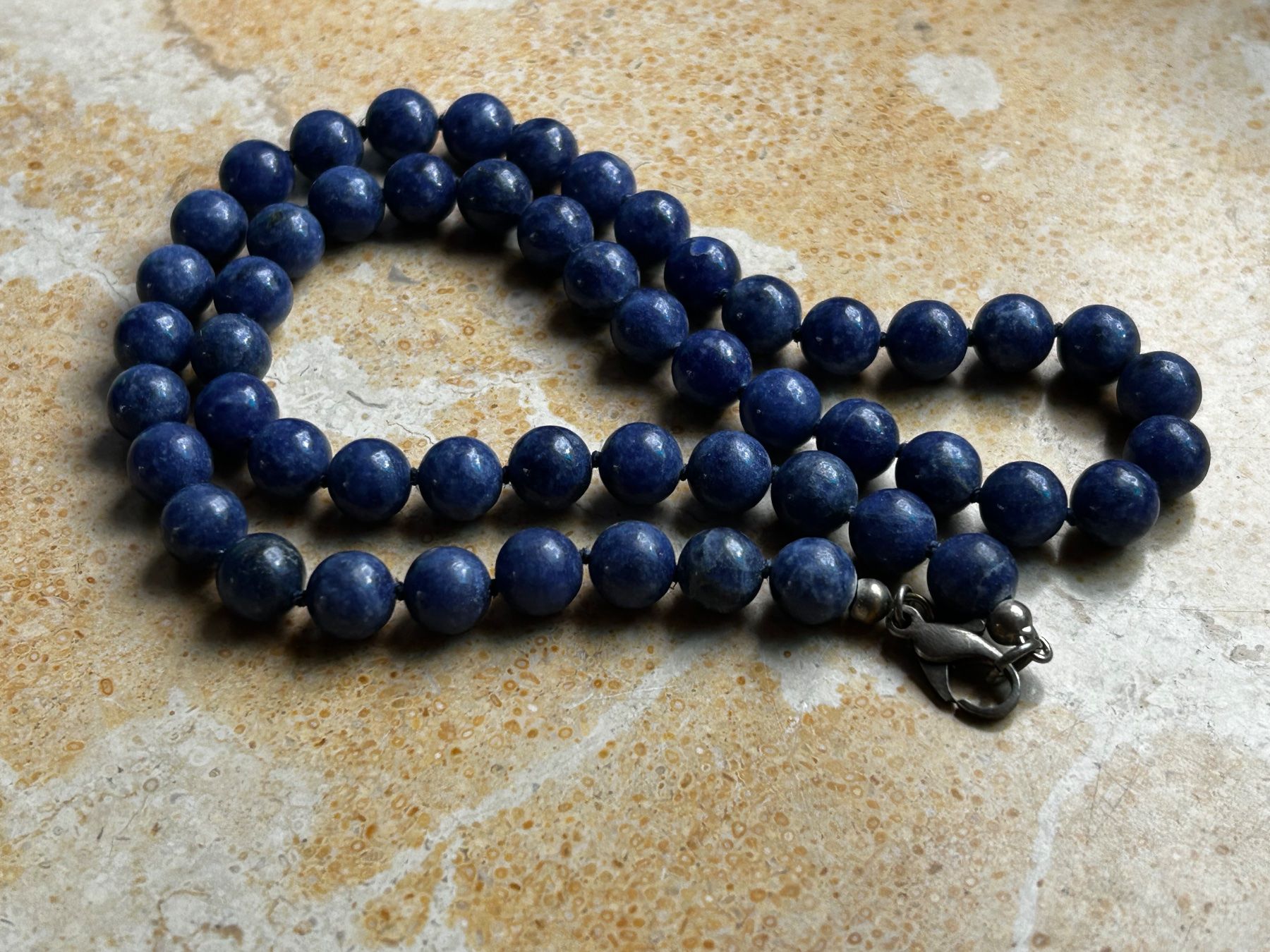 Ketten: Halskette Lapislazuli (48cm) – Gebraucht aus Dittingen von Bellevista 8