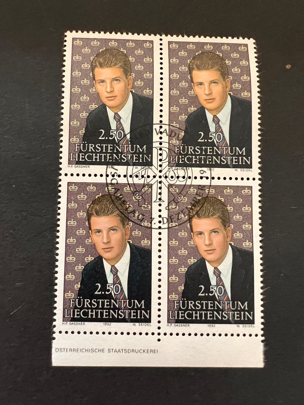 Alle Briefmarken: Liechtenstein 1992  Mi. 995  FDC gest.  (3196) – Gebraucht aus Hinwil von Sidi4