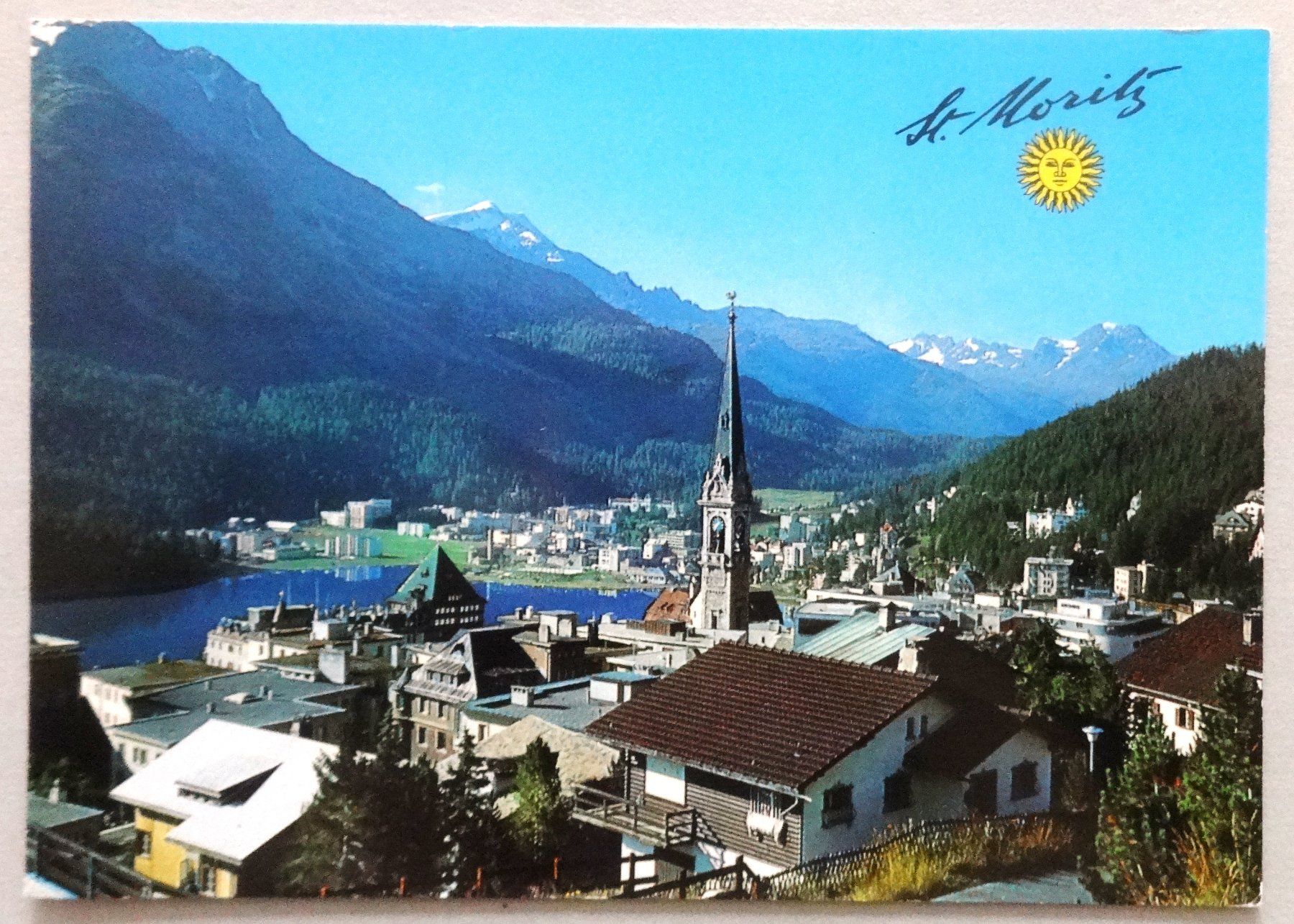 Cartoline postali: St. Moritz 1778 m ü.M. – Usato da Fétigny venduto da Billy2miny