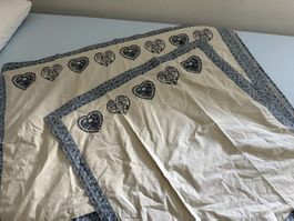 Taies d'oreiller - 60 x 95 / 62 x 62 cm - 2 pièces