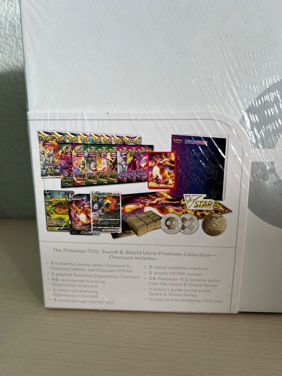thumbnail image 2 of Pokémon TCG Charizard Ultra Premium Collection Box Protector - 0.6mm Clear Plastic (1-10 Pack) 2 of 3