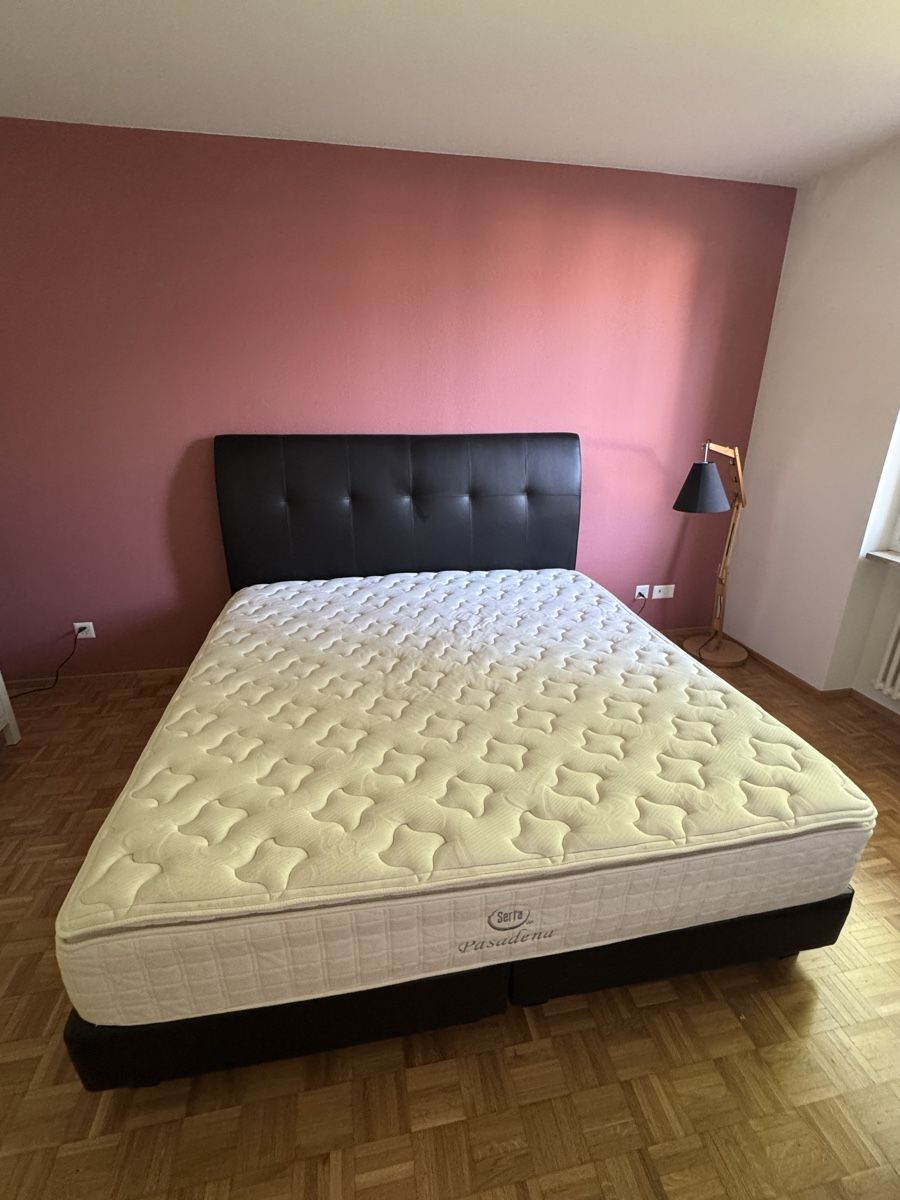 Betten: Luxury Hotel Bed with Serta Pasadena Mattress – Gebraucht aus Zürich von EShopping81 9