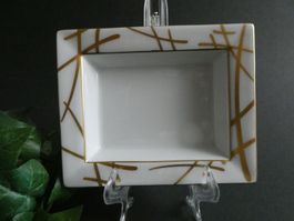 MEISSEN Vide-Poche stilisierte Schwerter Gold Dekor NEU