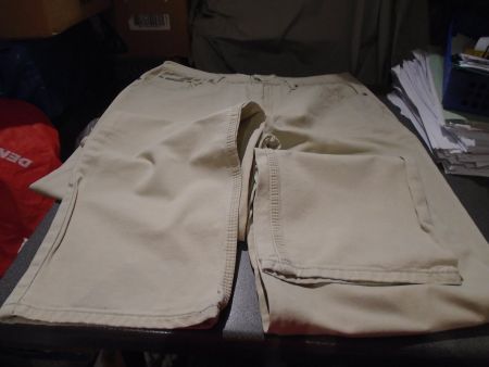 Hose Grösse 37, Maradona Sport Jeans, beige
