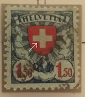 BE23) 165, Wappenmuster Abart abgestumpftes Kreuz Kt 75.-