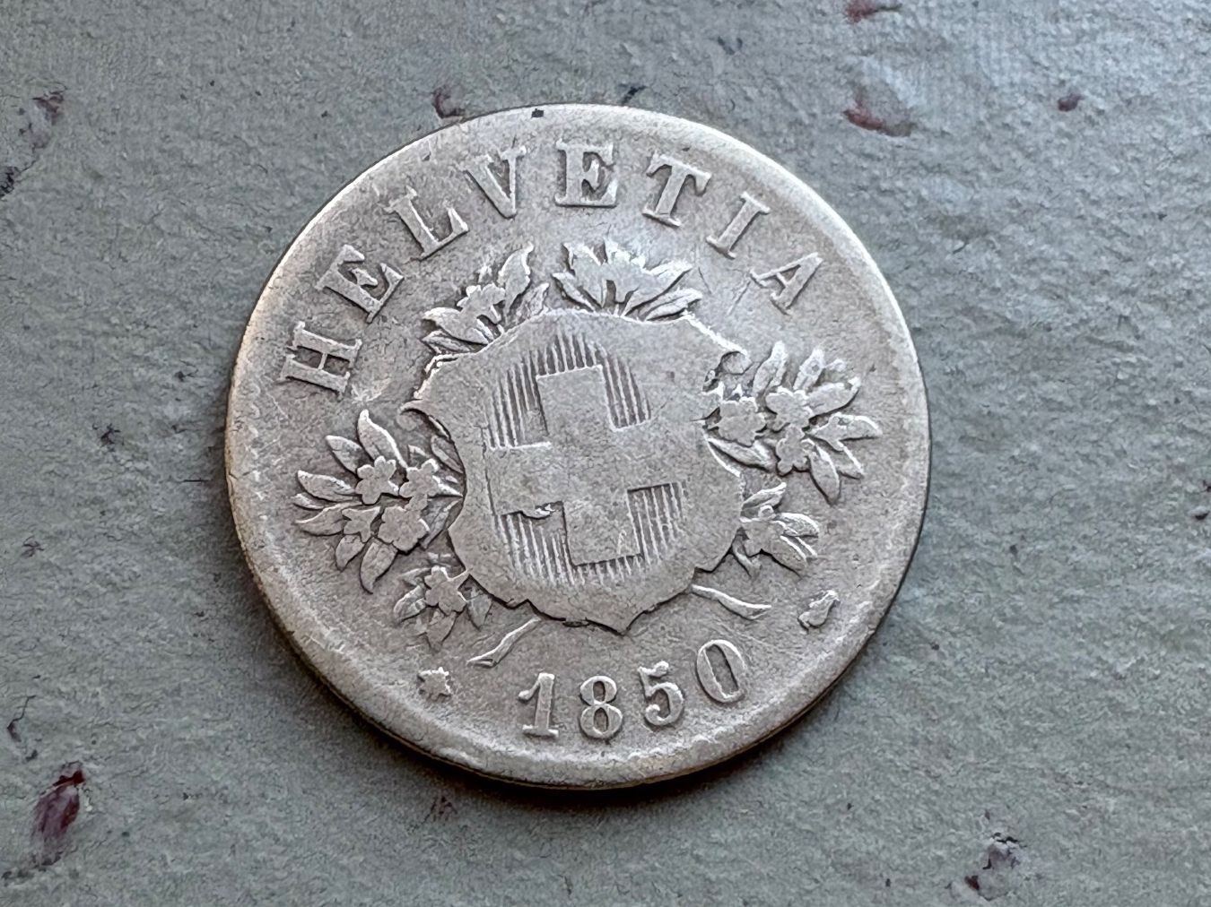 Alle Münzen: Schweiz 20 Rappen 1850 ab 1.- – Gebraucht aus Zürich von mysilvercoin