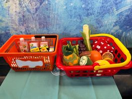 Verkäuferli Kaufladen Minimania Einkaufskorb Einkaufswagen