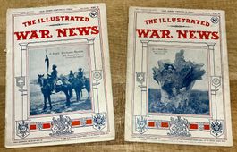 1917 - 2 Originale Kriegs Zeitschriften WW1 England englisch