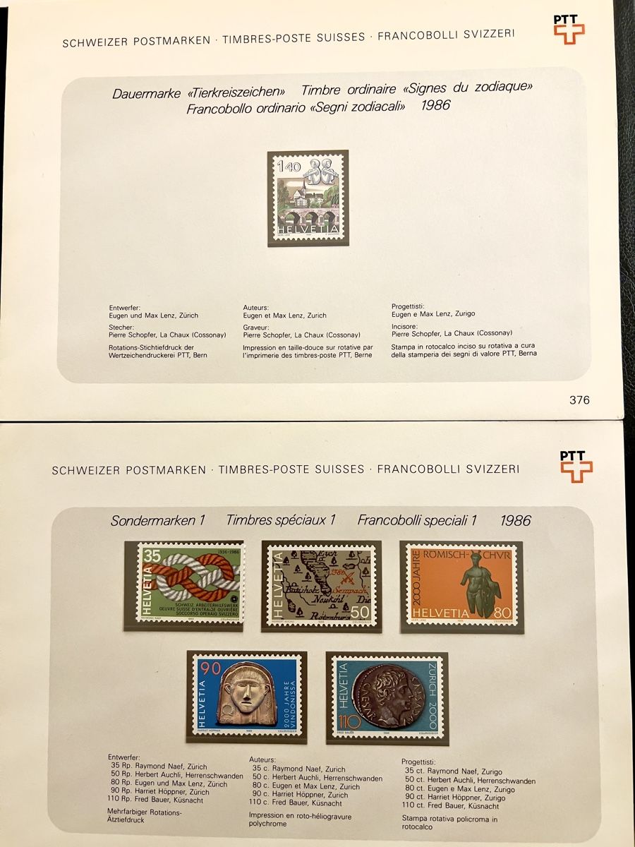 Tutti i francobolli: Frankatur postfrisch CHF 100.- – Nuovo (secondo la descrizione) da Glattbrugg venduto da Artos67 3