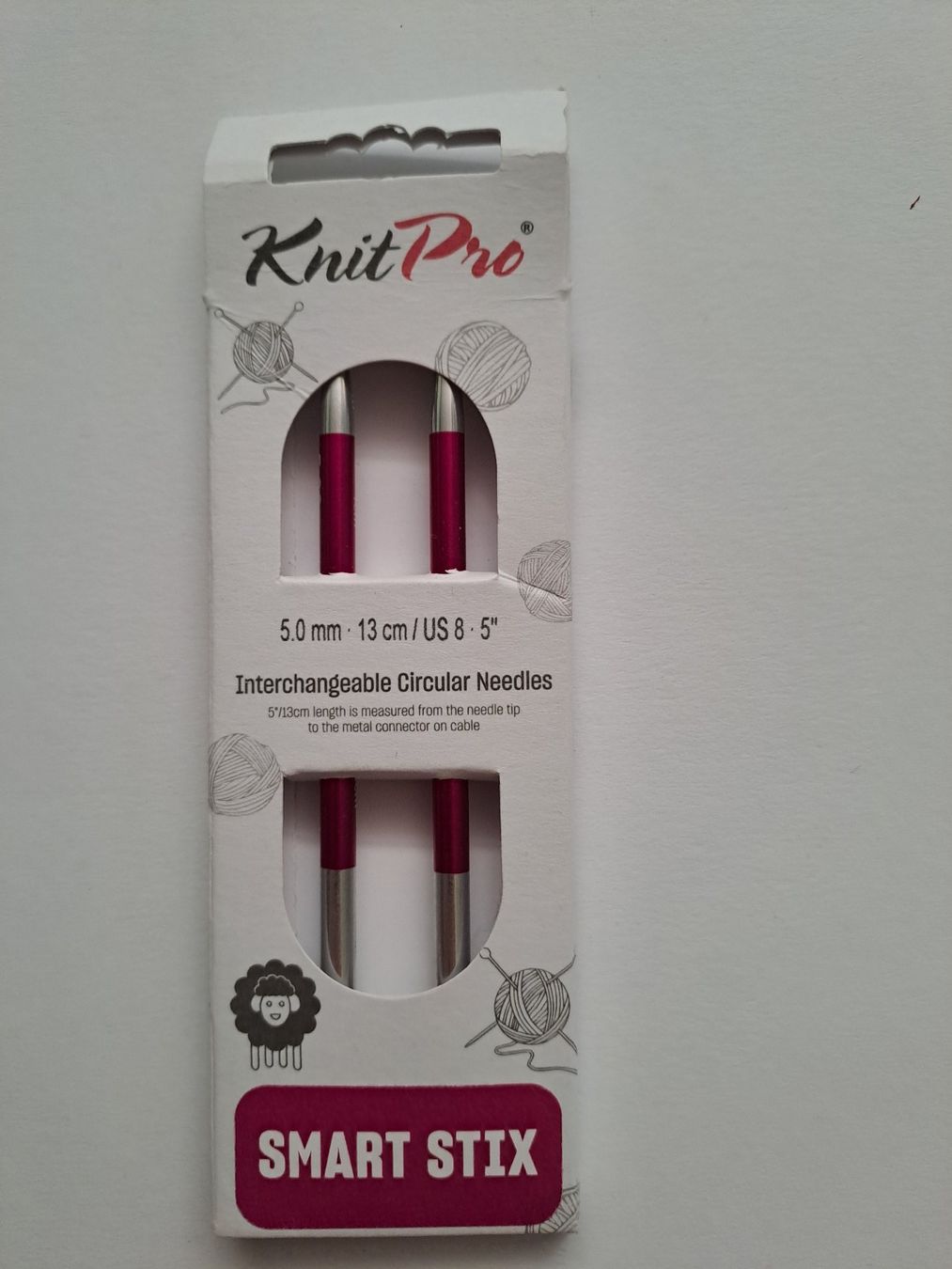 Aiguilles: Knitpro Rundstricknadeln 5mm 13cm Interchangeable Needles – Neuf avec emballage d'origine à Glashütten par Schwebefisch