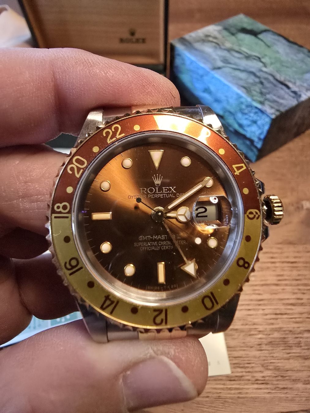 Rolex Uhren: Rolex GMT Master II Occhio di Tigre – Gebraucht aus Calpiogna von Nerowolf 8